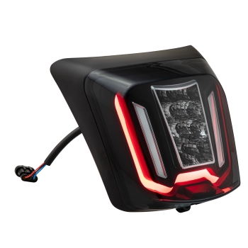 Preview: LED-Rücklicht - ZELIONI - Vespa GTS/HPE 125-​300 ccm (Bj. 2019-2022) - schwarz-matt/getönt